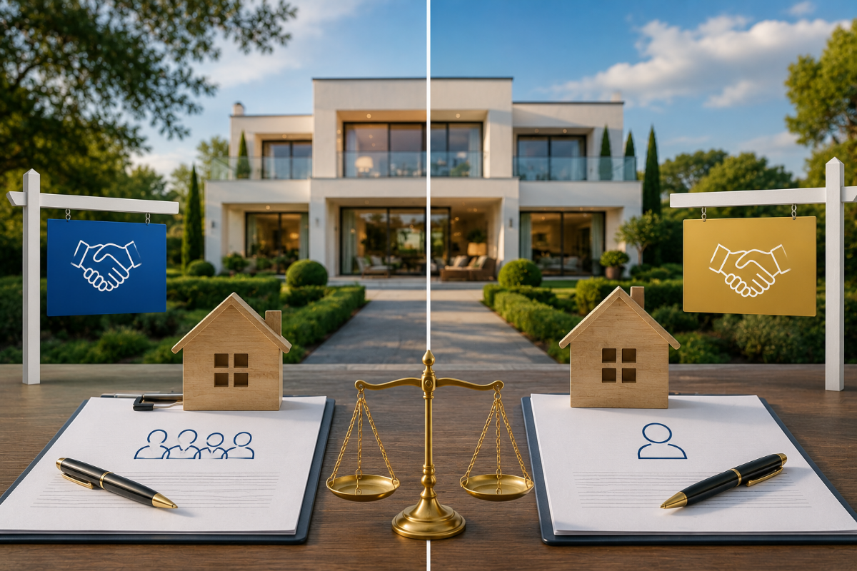 Mandat simple ou exclusif : lequel choisir pour vendre ?