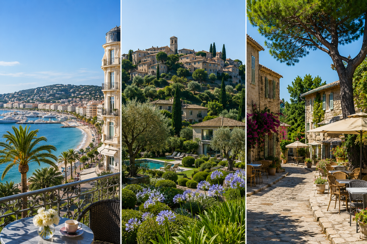 Cannes, Mougins, Valbonne : quel village pour quel art de vivre ?