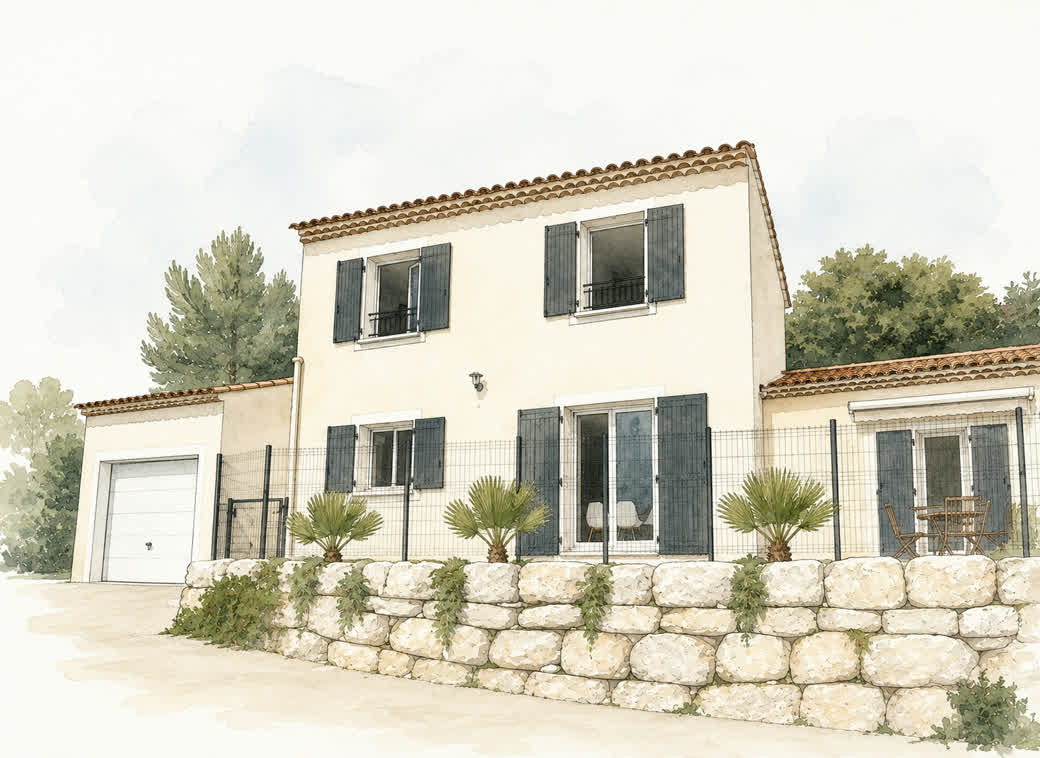 La Villa Nemeos, bureaux de l'agence au 60 chemin du Trastour à Roquefort-les-Pins