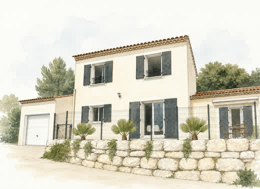 La Villa Nemeos, bureaux de l'agence au 60 chemin du Trastour à Roquefort-les-Pins