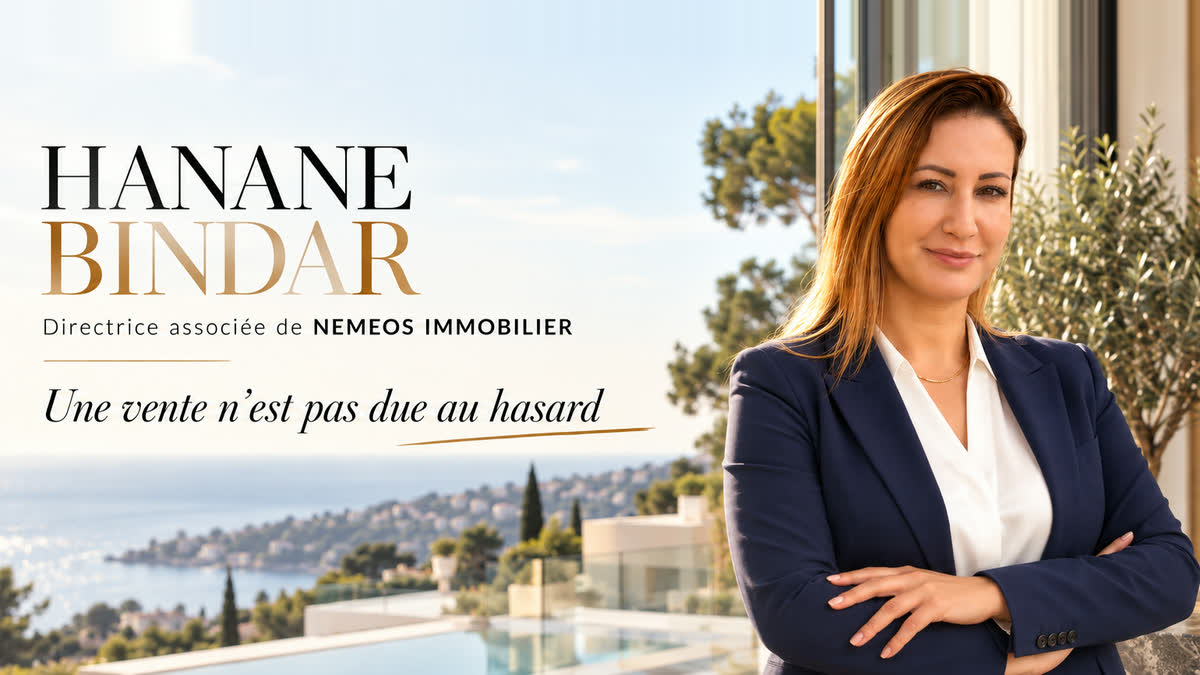 Hanane BINDAR, directrice associée de NEMEOS IMMOBILIER